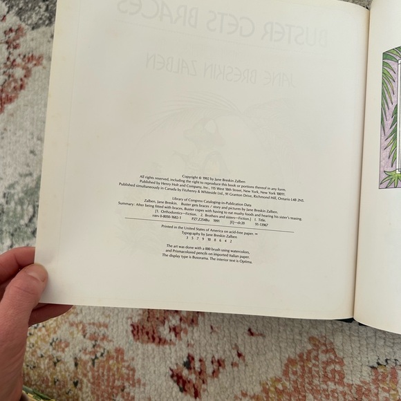 Vintage 90s Children’s Book Buster Gets Braces Book - Picture 4 of 7